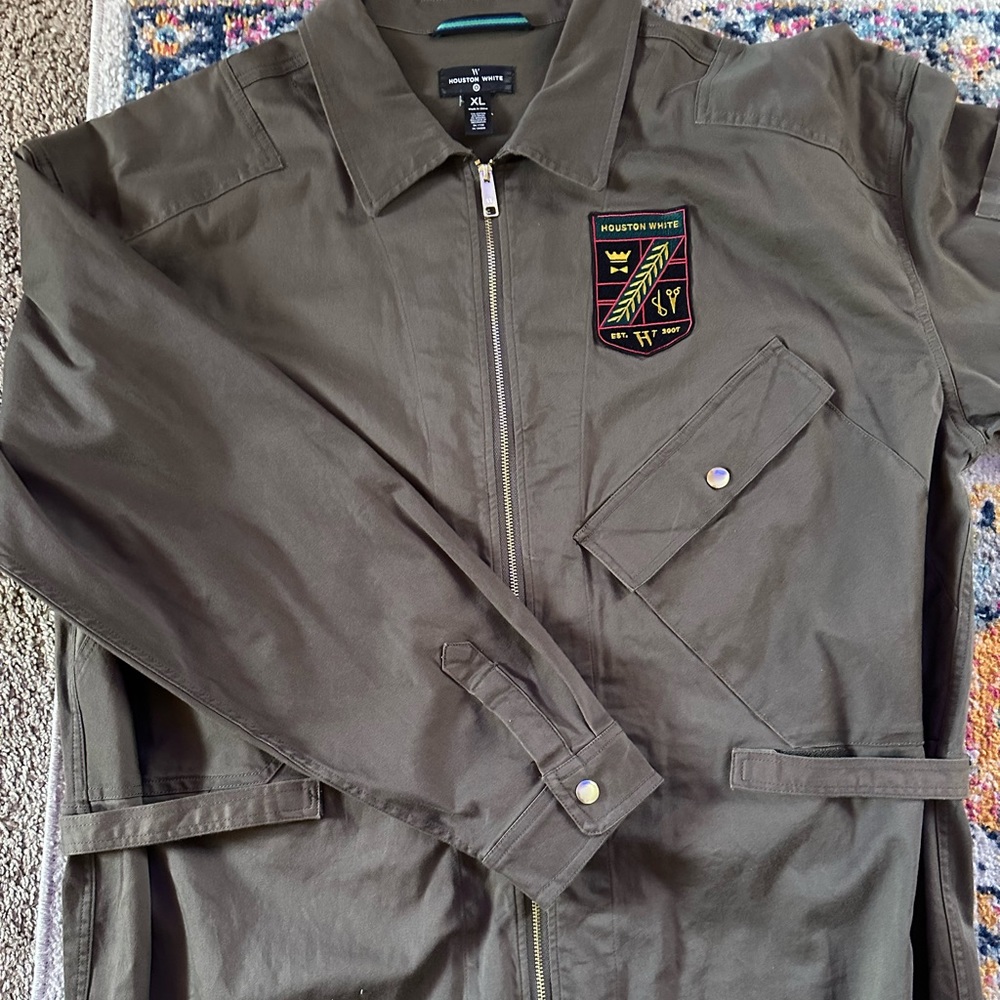 Houston White mens military jumpsuit